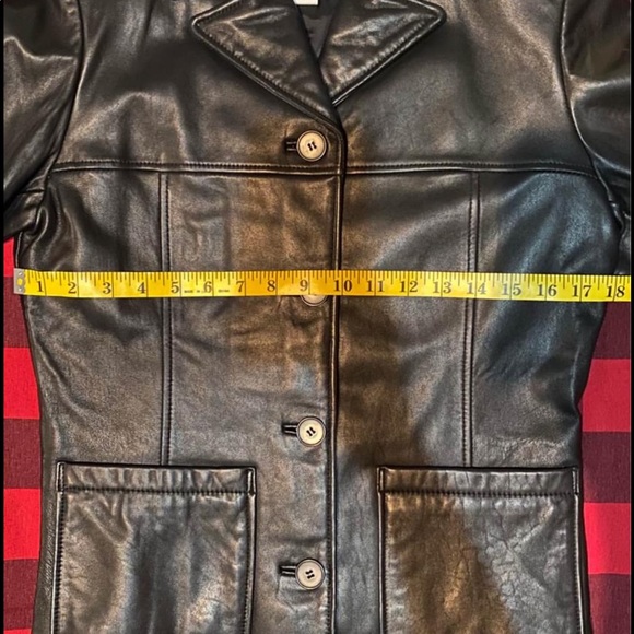 Vintage 90s Genuine Leather Jacket - Picture 7 of 7